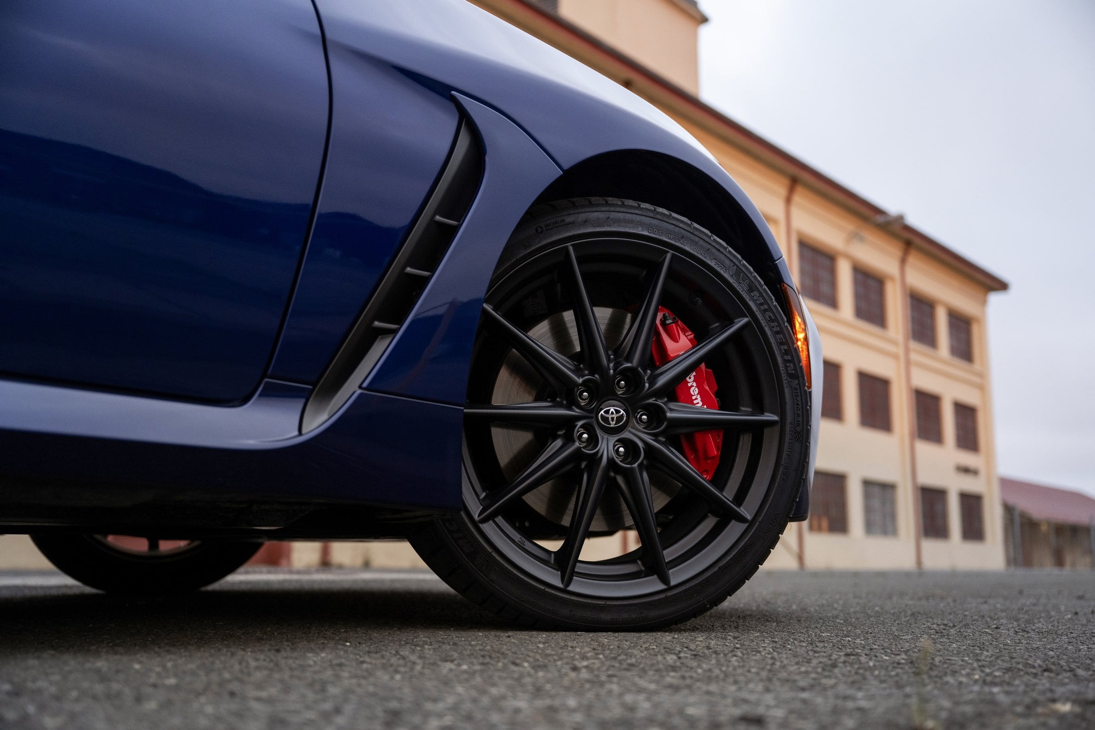 2027 Toyota GR86 Brembo front caliper and rotor