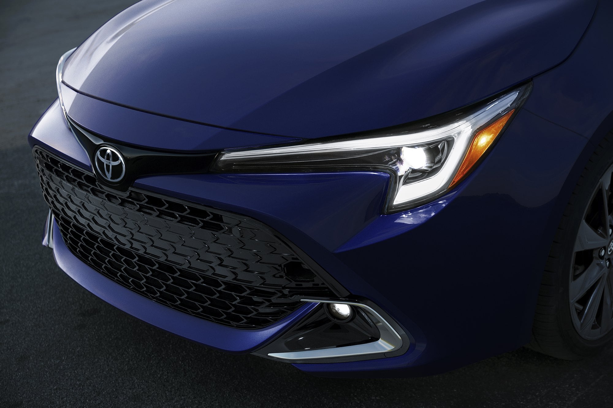2027 Toyota Corolla Hatchback front detail