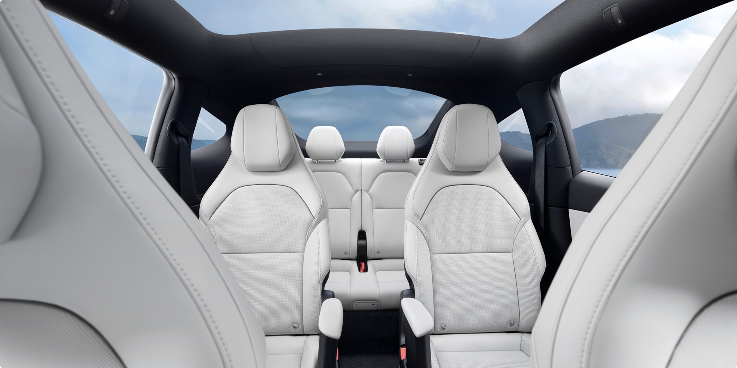 Tesla Model Y L six-seat cabin with second-row captain's chairs and a third row, official Tesla photo