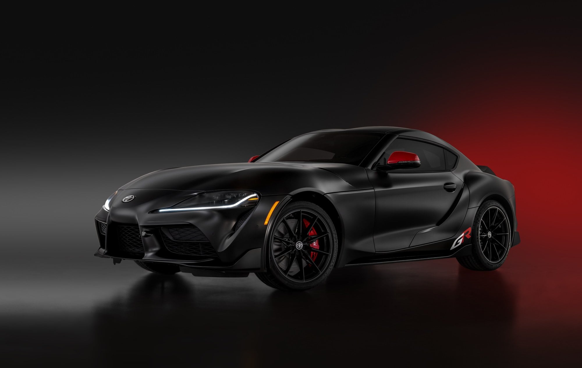 Official Toyota photo of the 2026 GR Supra MkV Final Edition with GT4-style pack