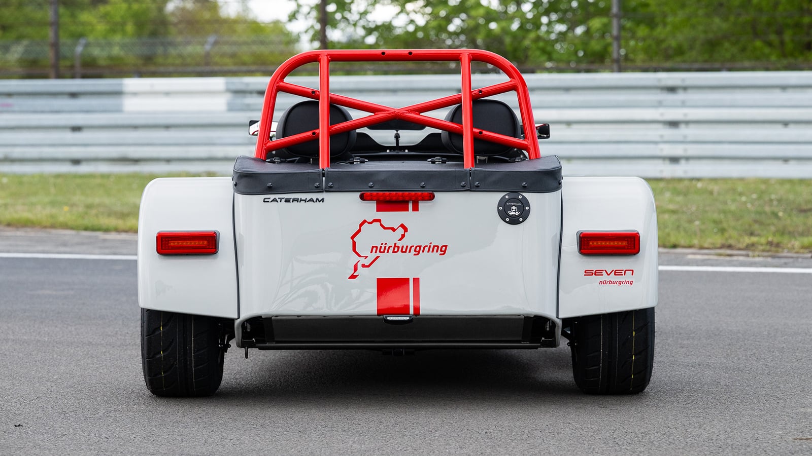 Caterham Seven Nürburgring Edition rear view. Image courtesy of Caterham Cars.